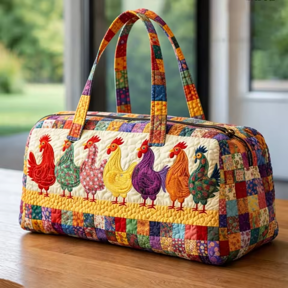Elise | Handmade Soft Traveller Bag