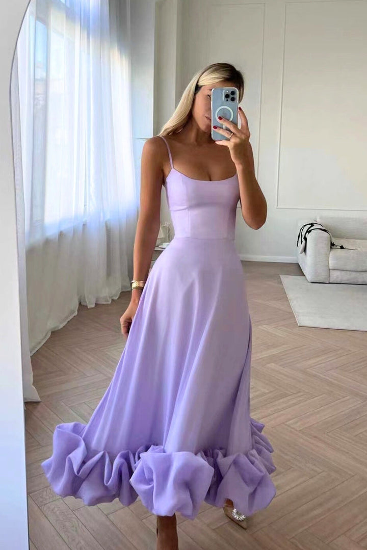 Delores - Flowy Ruffle Maxi Dress