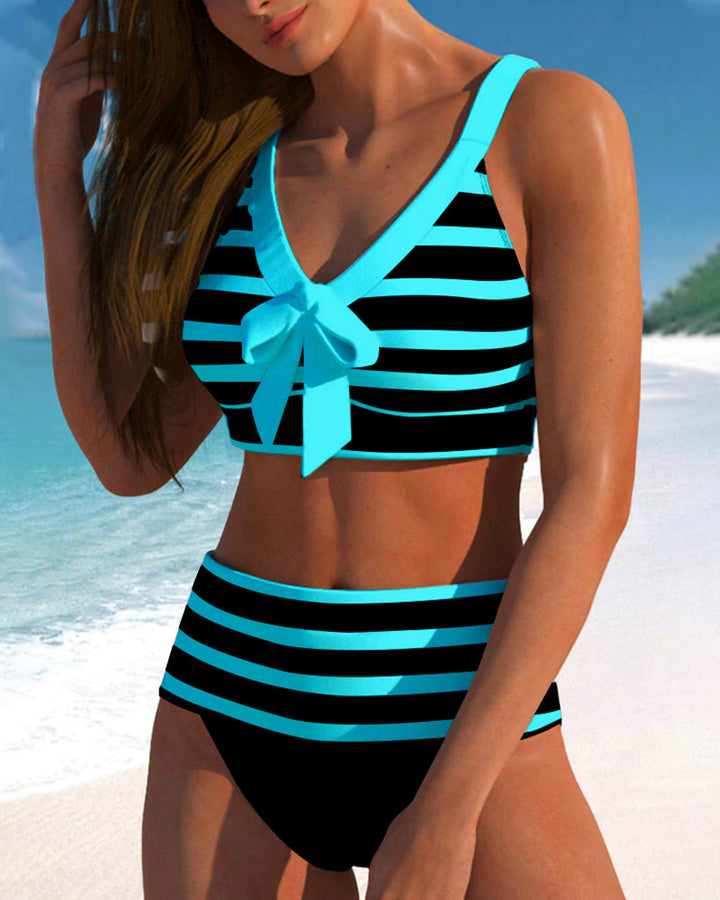 Thelma - Classic Striped Bikini Set