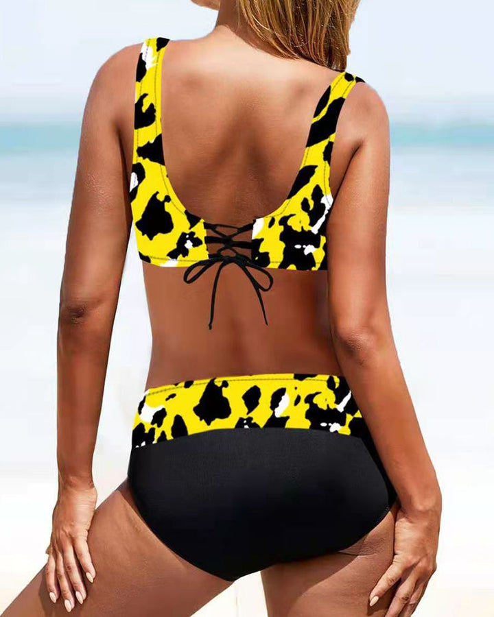 Bella - Bright Abstract Bikini Set