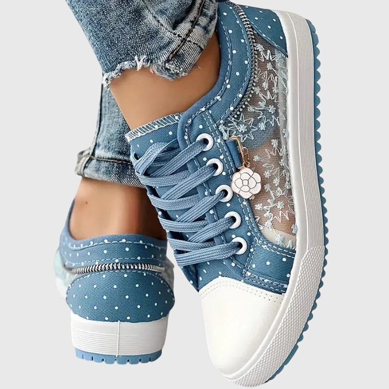 Anna - Floral Casual Sneakers