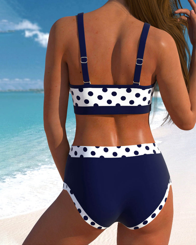 Peggie - Classic Dot Bikini Set