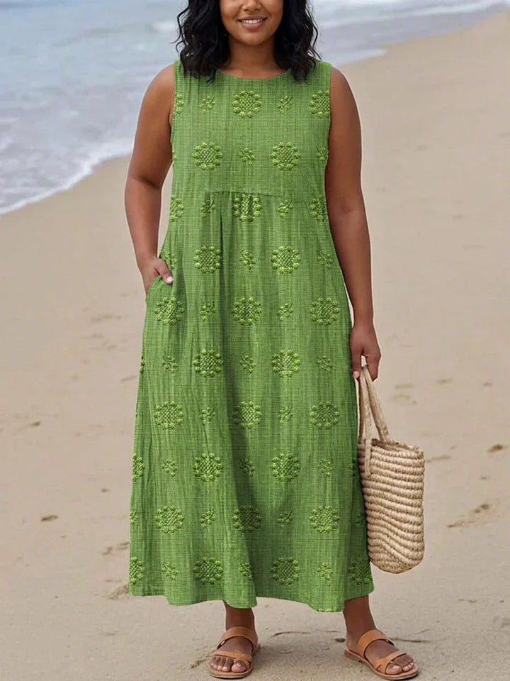 Sandra - Elegant Sleeveless Dress