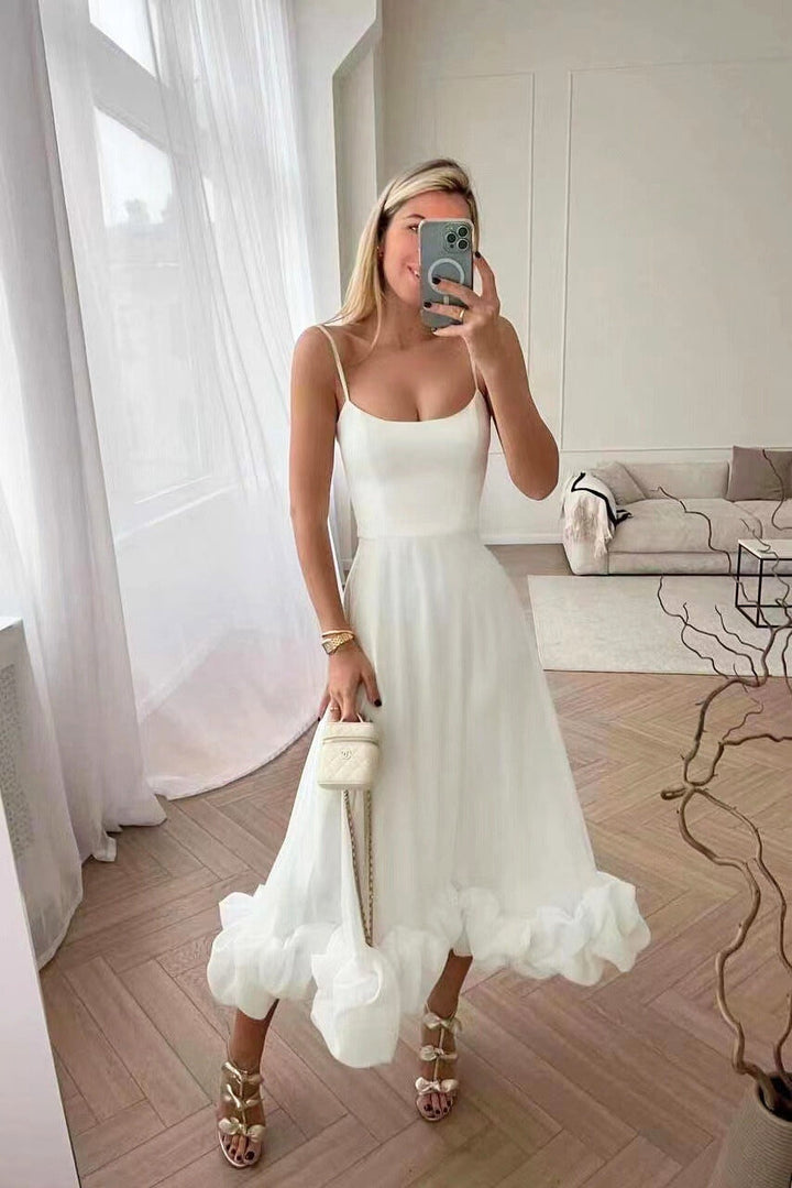 Delores - Flowy Ruffle Maxi Dress