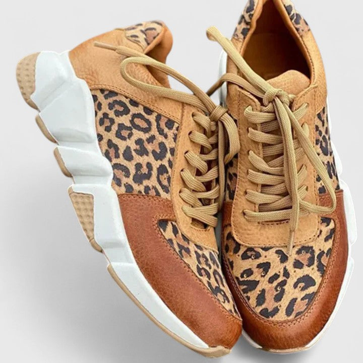 Naomi - Animal Print Sneakers