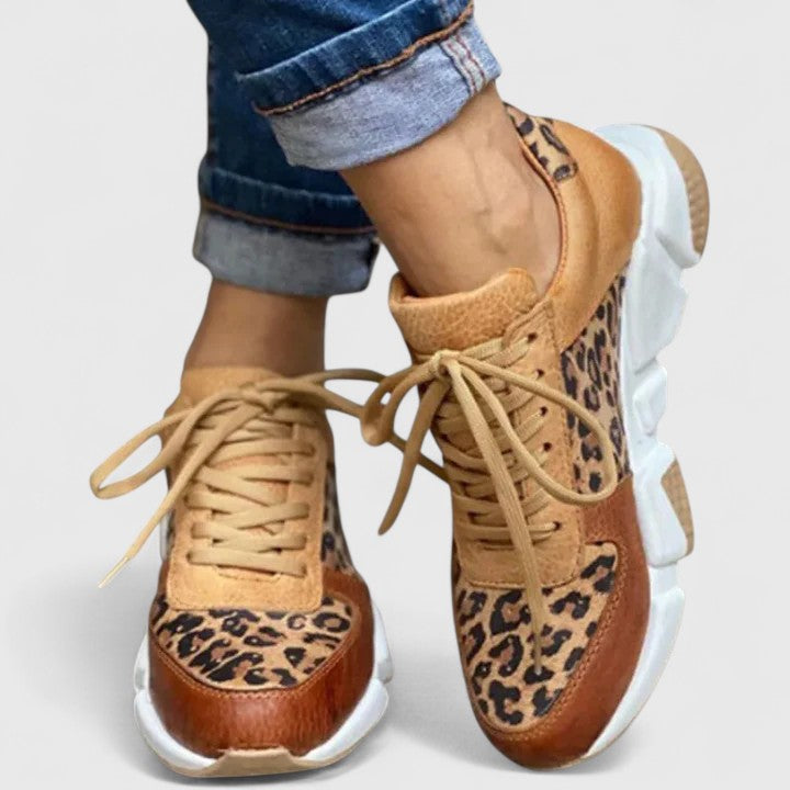 Naomi - Animal Print Sneakers