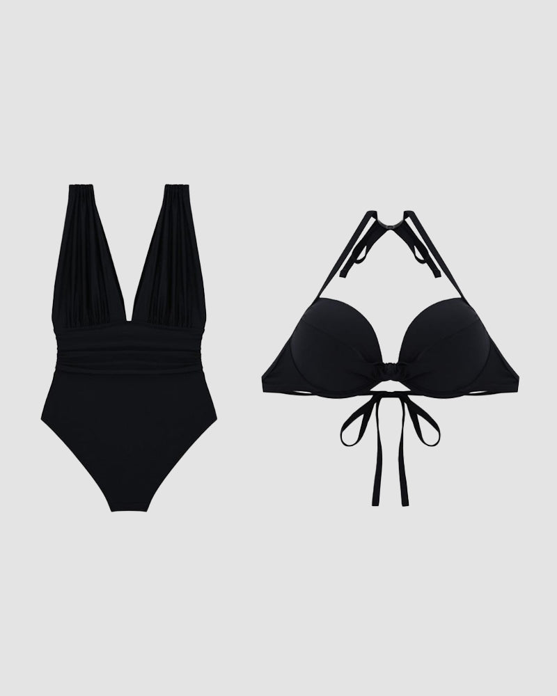 Bernadine - Refined Cutout Swimsuit