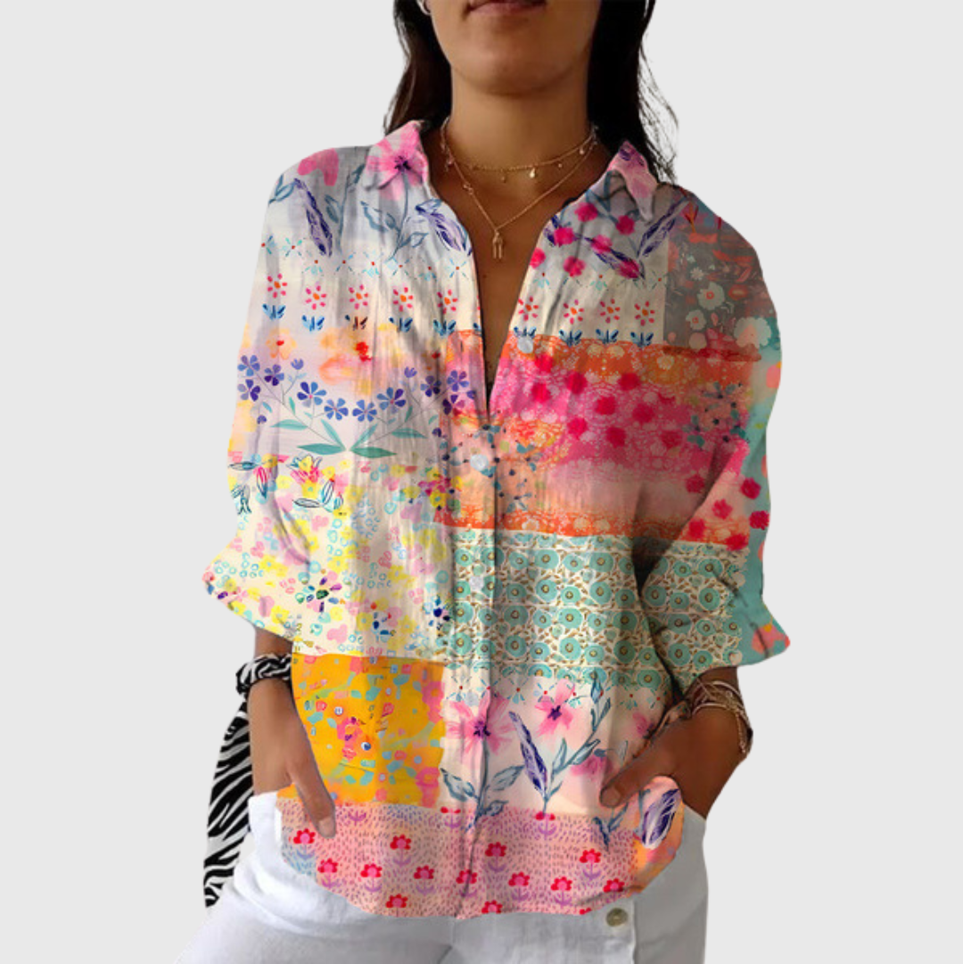 Sherri - Vintage Garden Blouse