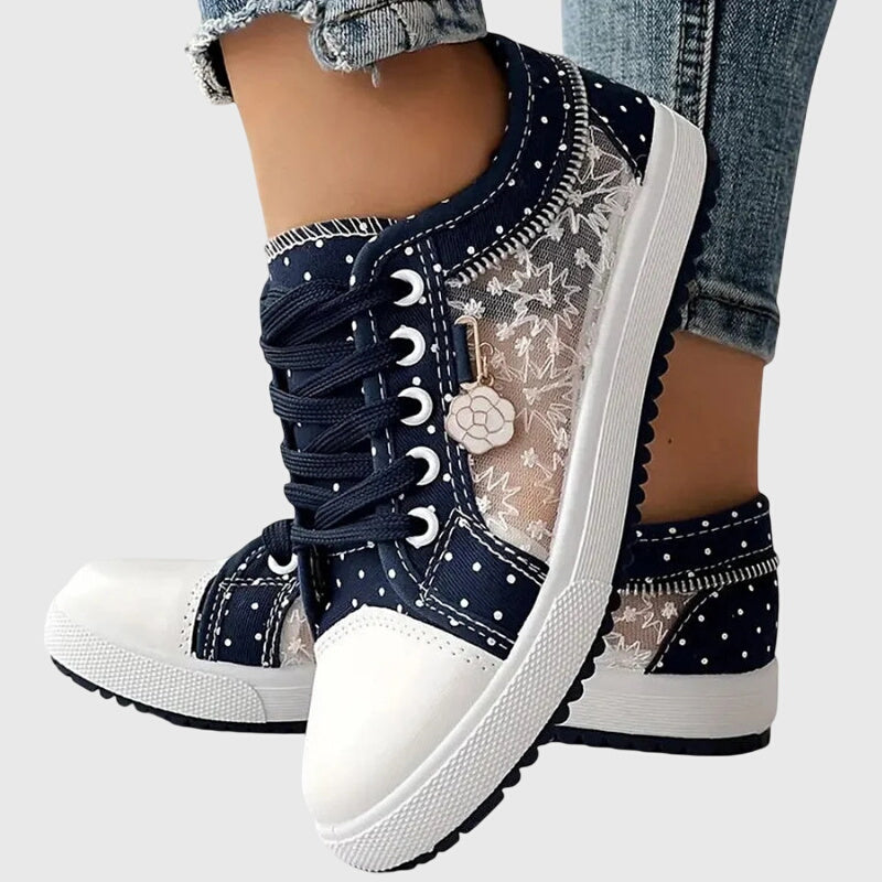 Anna - Floral Casual Sneakers