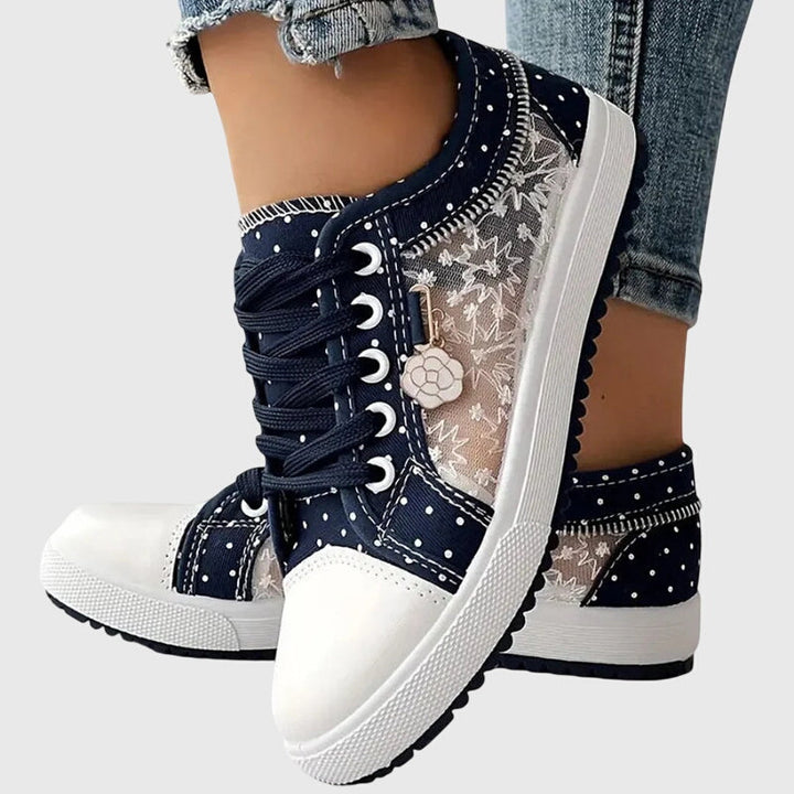 Anna - Floral Casual Sneakers