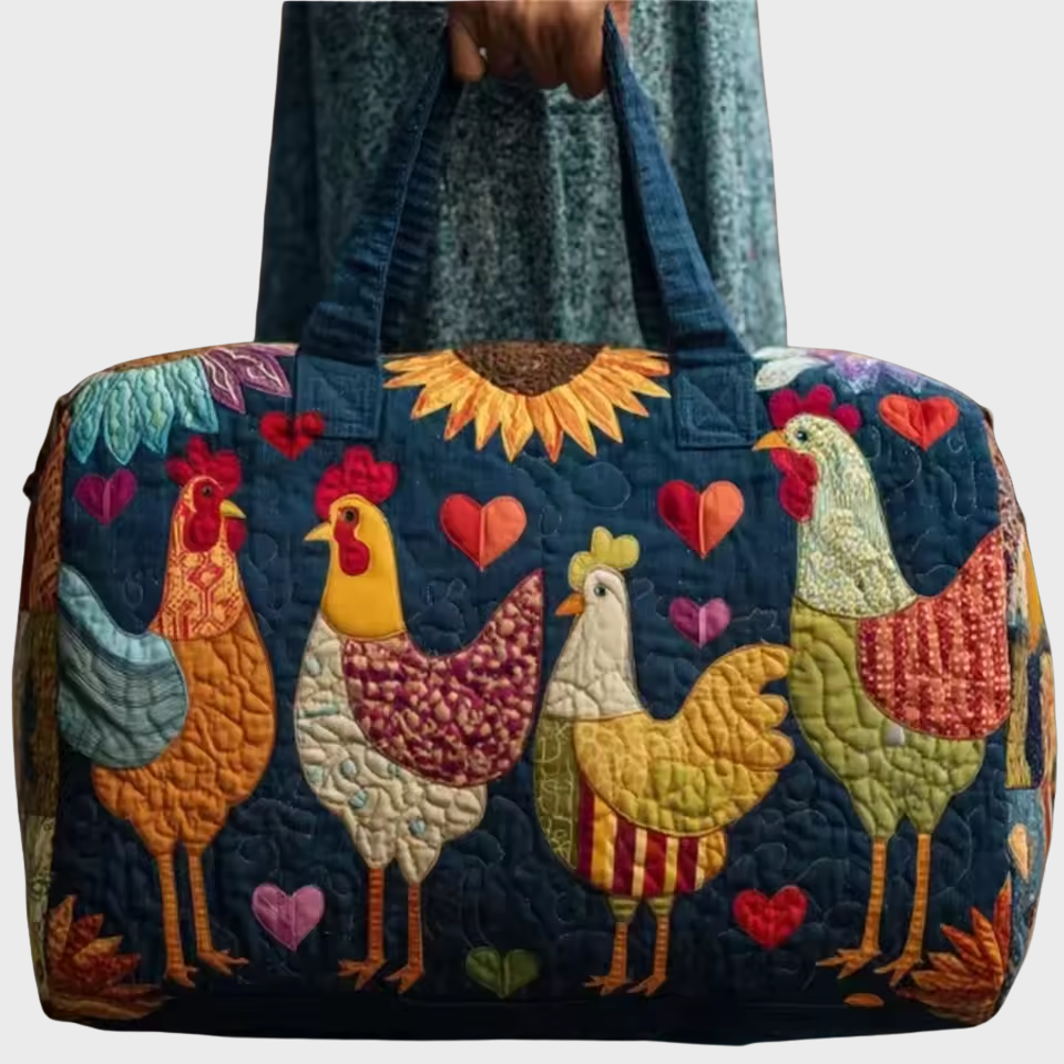 Elaine | Handmade Soft Traveller Bag