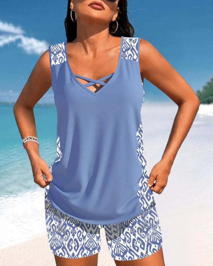 Muriel - Breezy Tankini Shorts