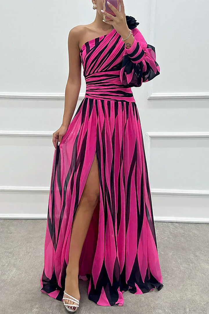 Juliana - Elegant Slit Maxi Dress