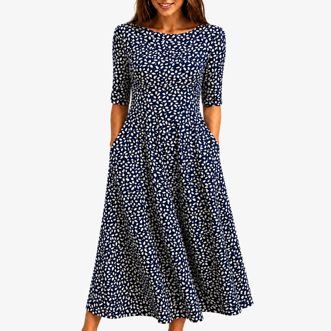 Jacqueline - Flattering A-Line Dress