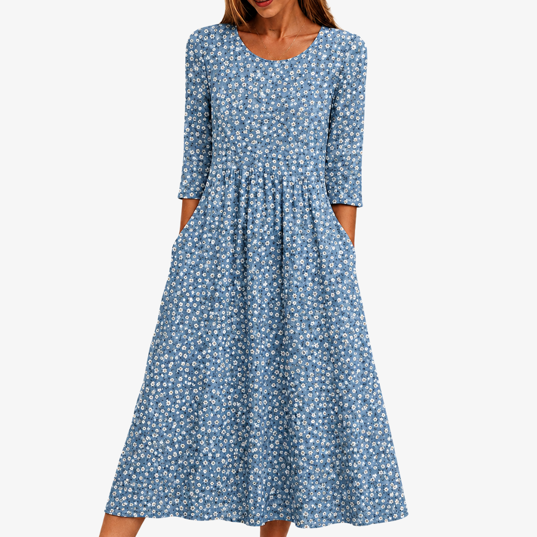 Betty - Flowy Floral Dress