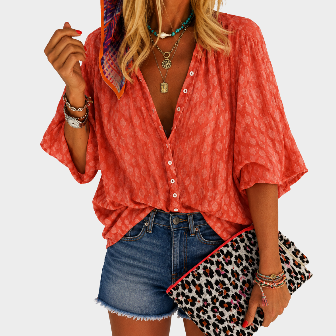 Elaine - Classic Relaxed Blouse
