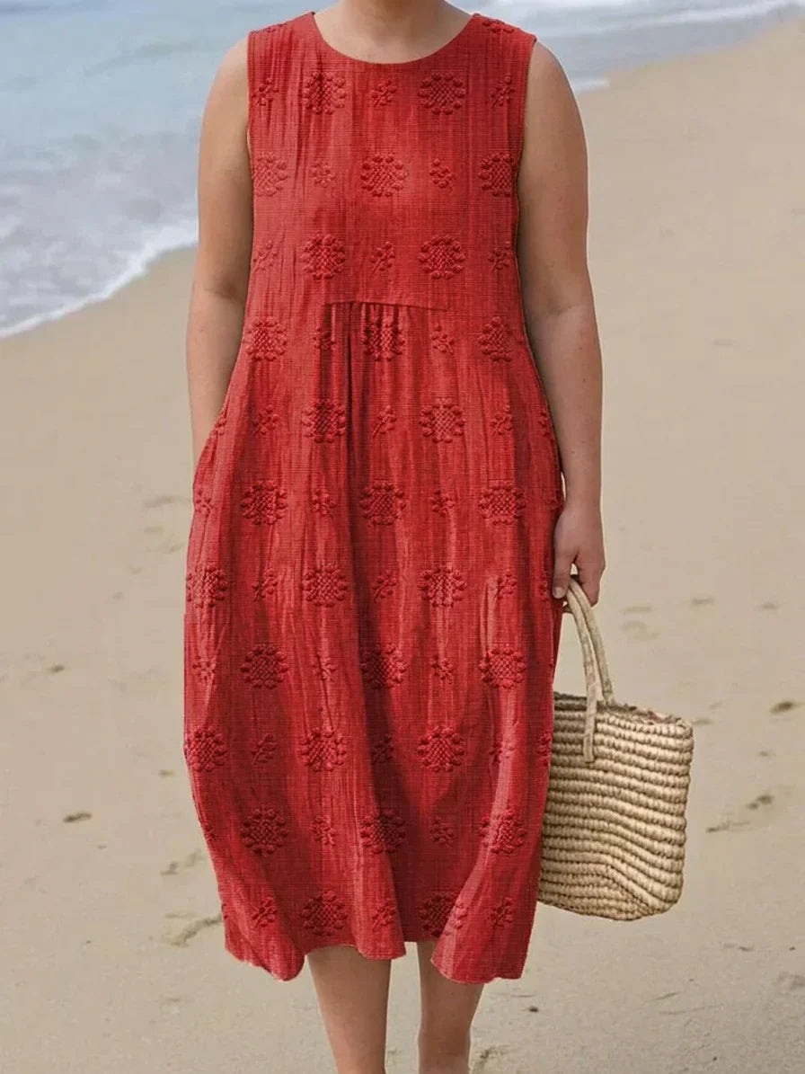 Sandra - Elegant Sleeveless Dress