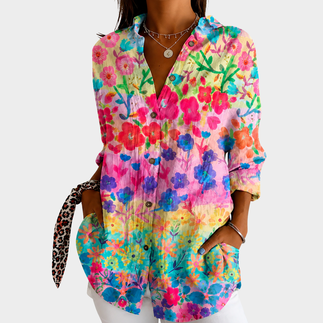 Beverly - Spring Garden Shirt