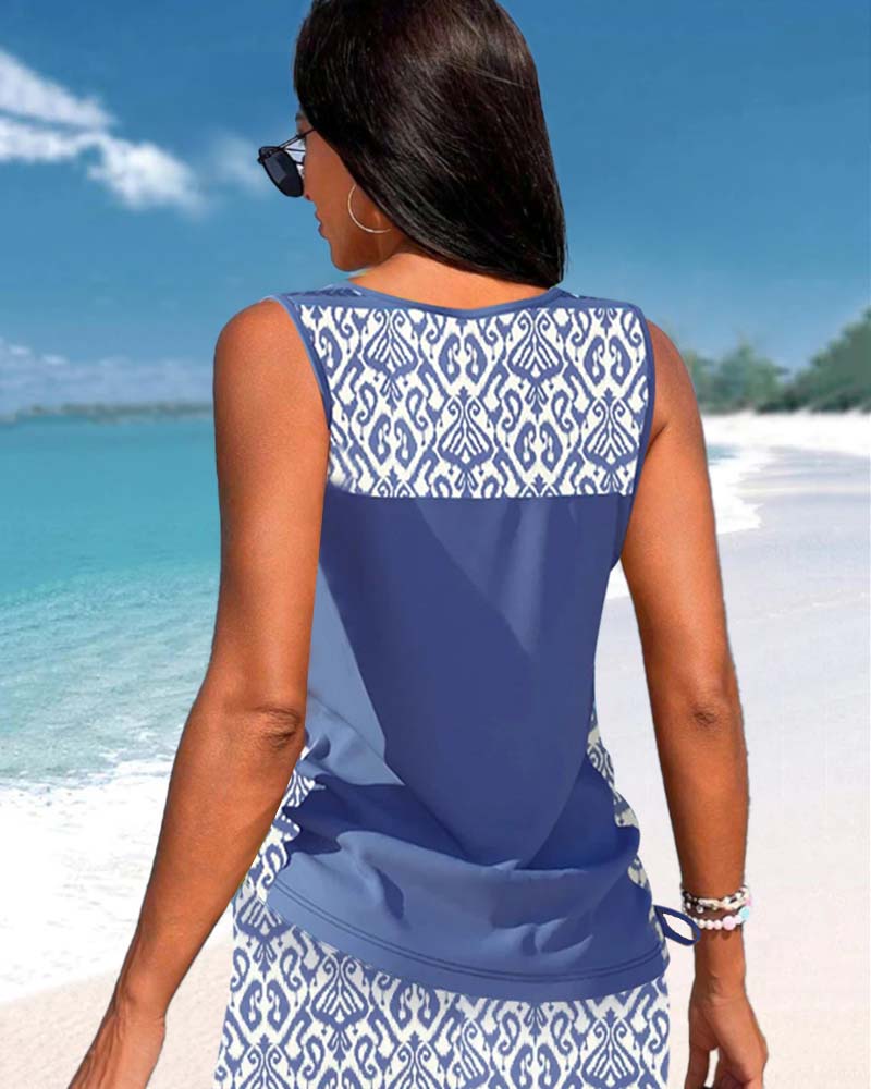 Muriel - Breezy Tankini Shorts