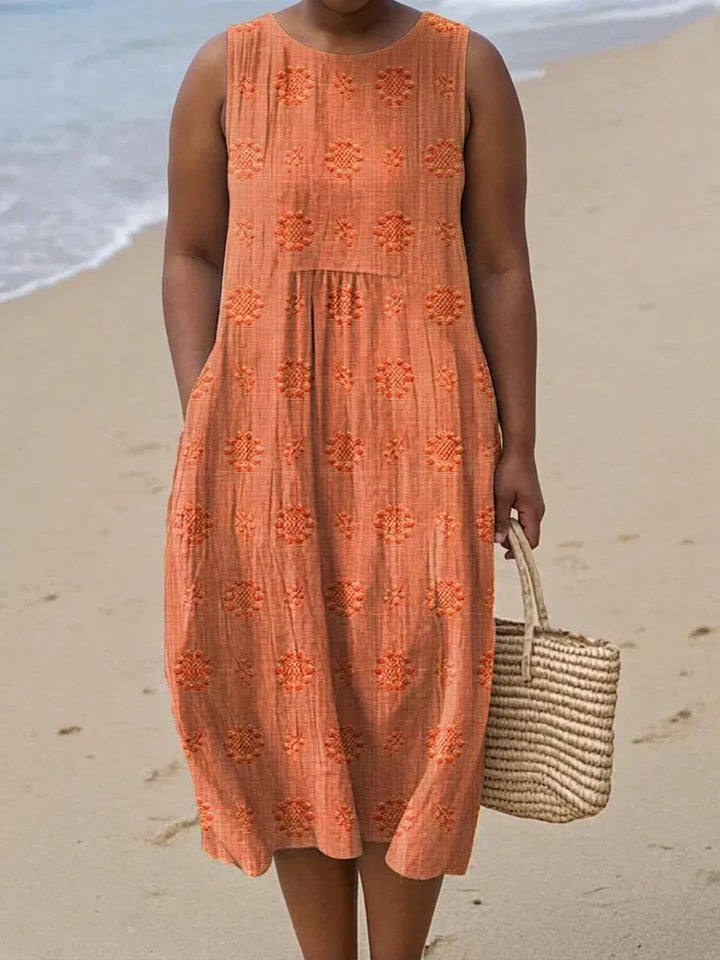 Sandra - Elegant Sleeveless Dress