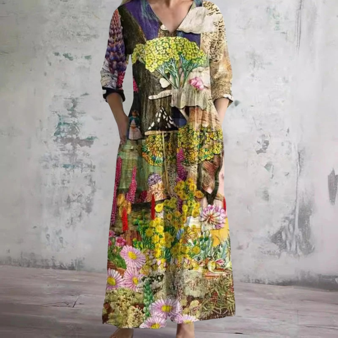Martha - Artistic Garden Dress