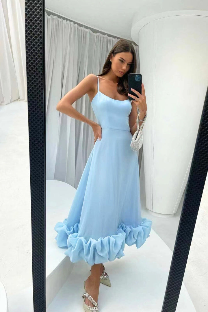 Delores - Flowy Ruffle Maxi Dress
