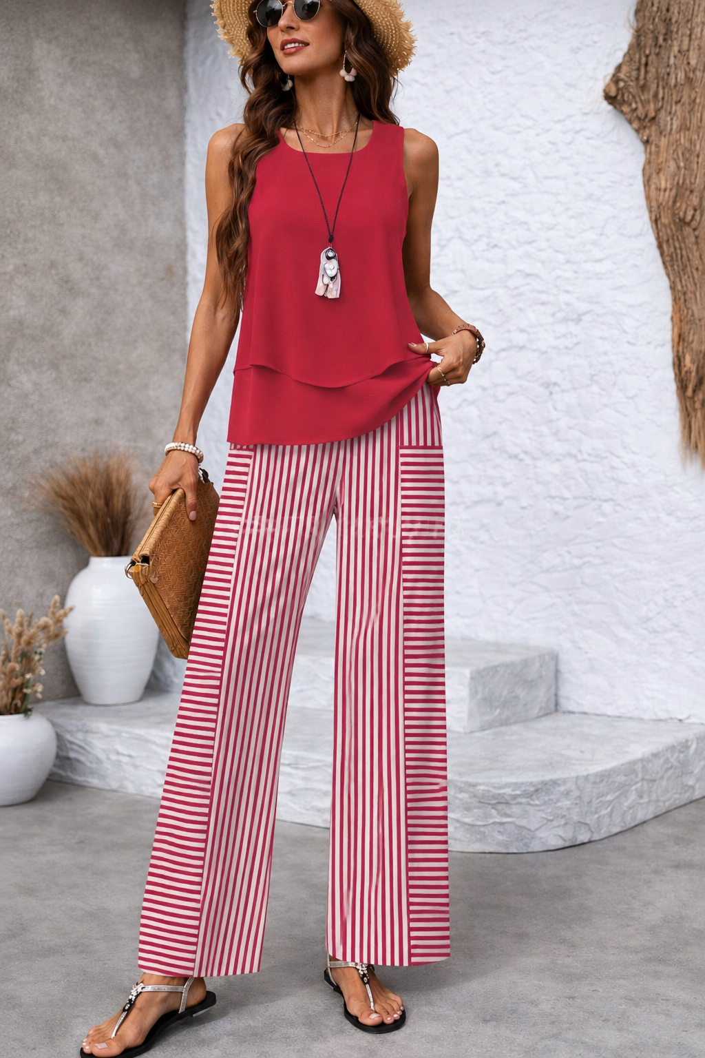 Deborah - Resort Stripe Set