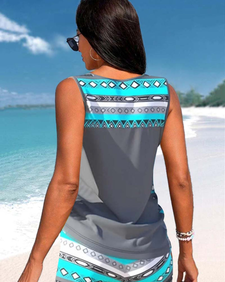 Muriel - Breezy Tankini Shorts