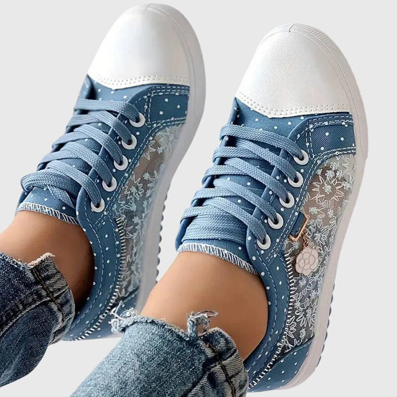 Anna - Floral Casual Sneakers