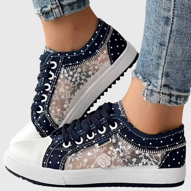 Anna - Floral Casual Sneakers