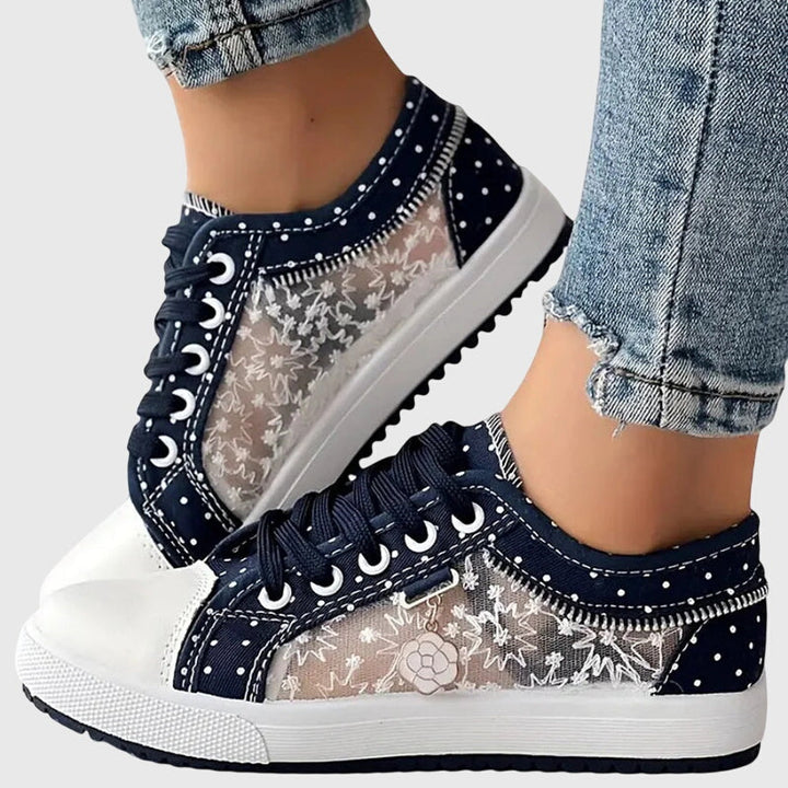 Anna - Floral Casual Sneakers