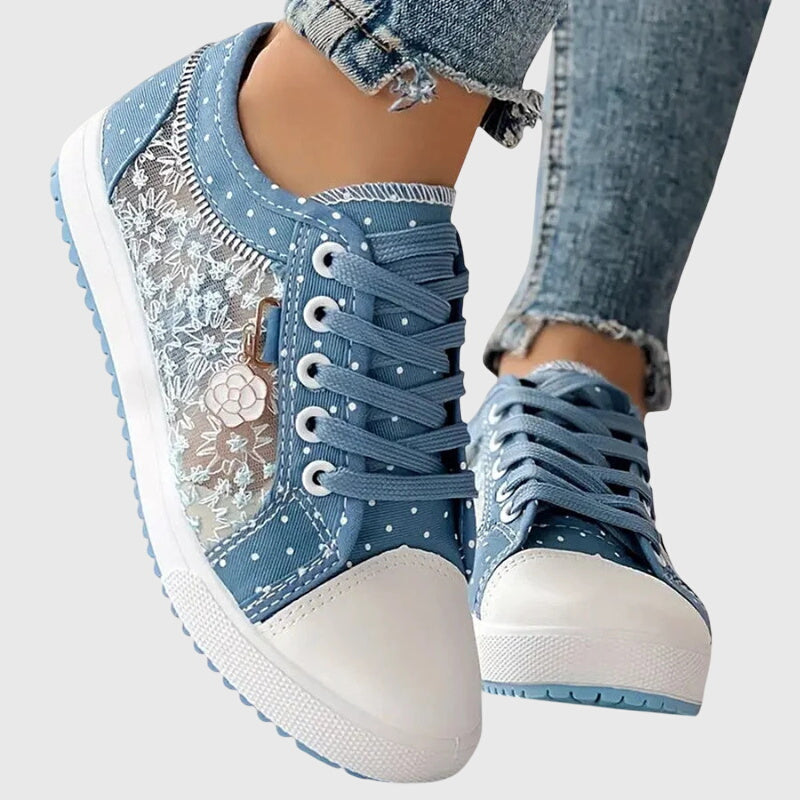 Anna - Floral Casual Sneakers