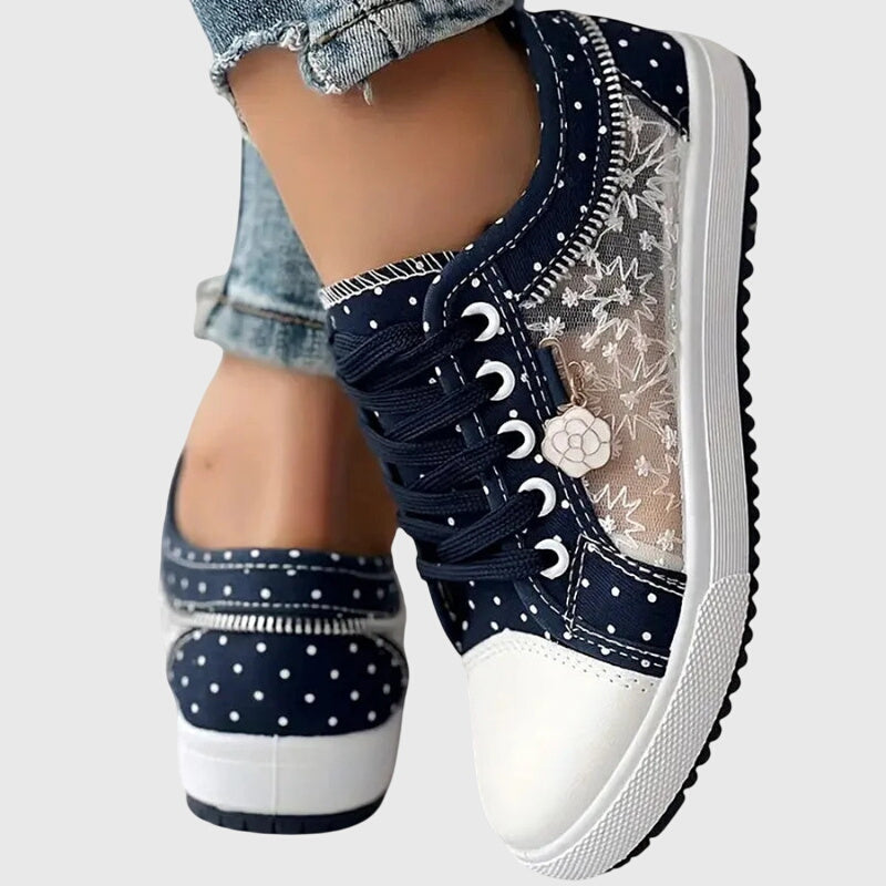 Anna - Floral Casual Sneakers