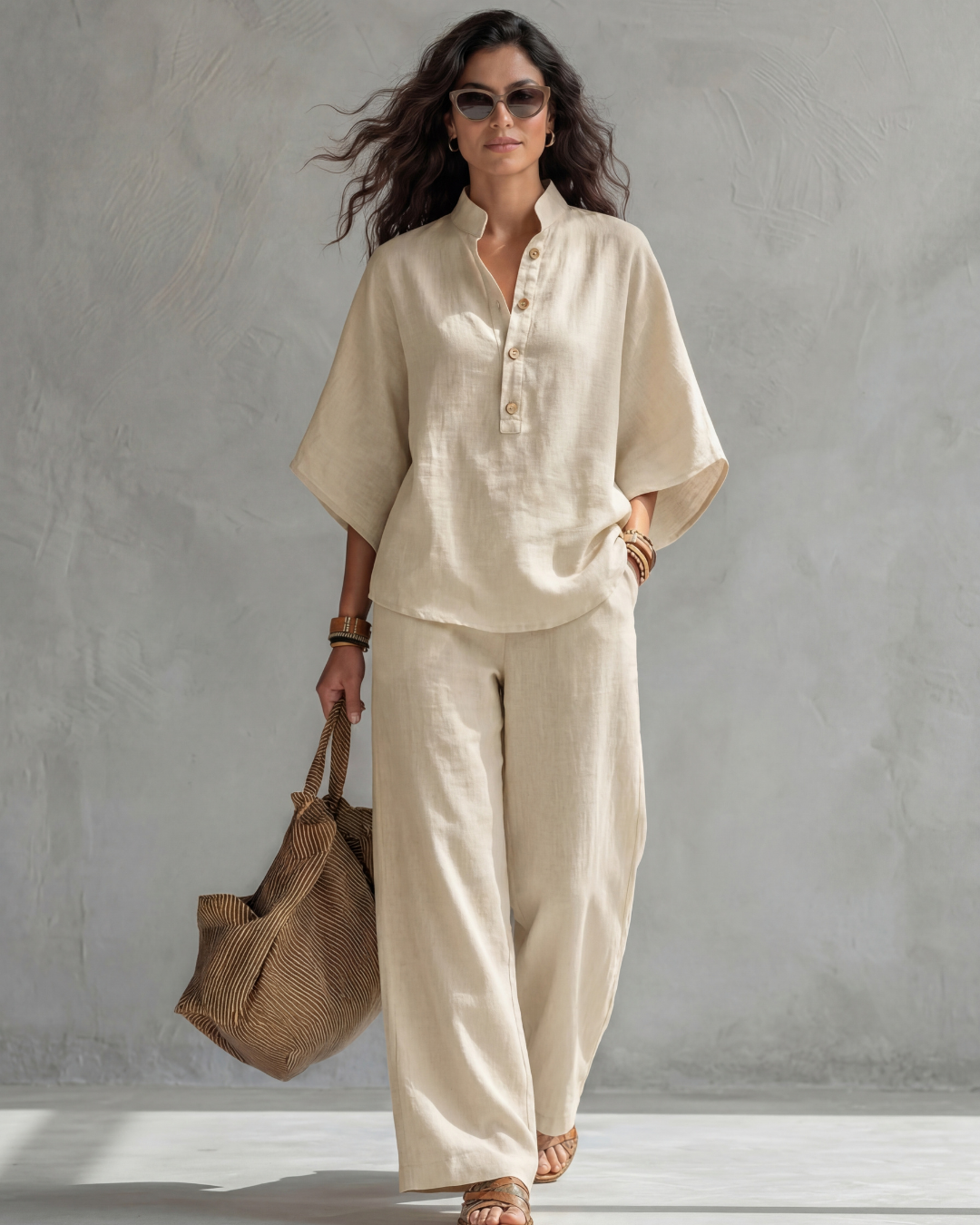 Elaine - Flowy Two-Piece Set