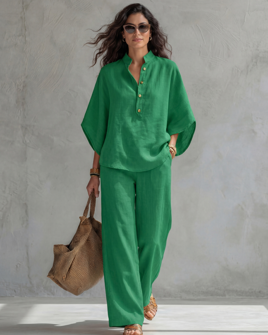 Elaine - Flowy Two-Piece Set