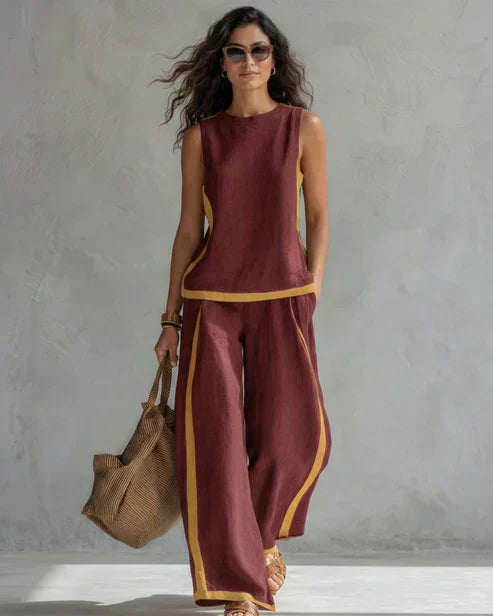 Virginia - Chic Wide-Leg Set