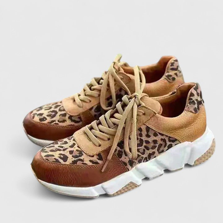 Naomi - Animal Print Sneakers