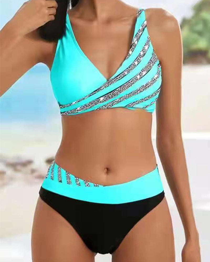 Mona - Flattering Wrap Bikini Set