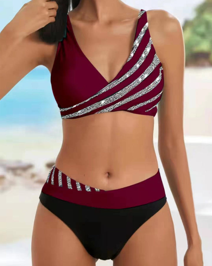 Sylvia - Flattering Wrap Bikini Set