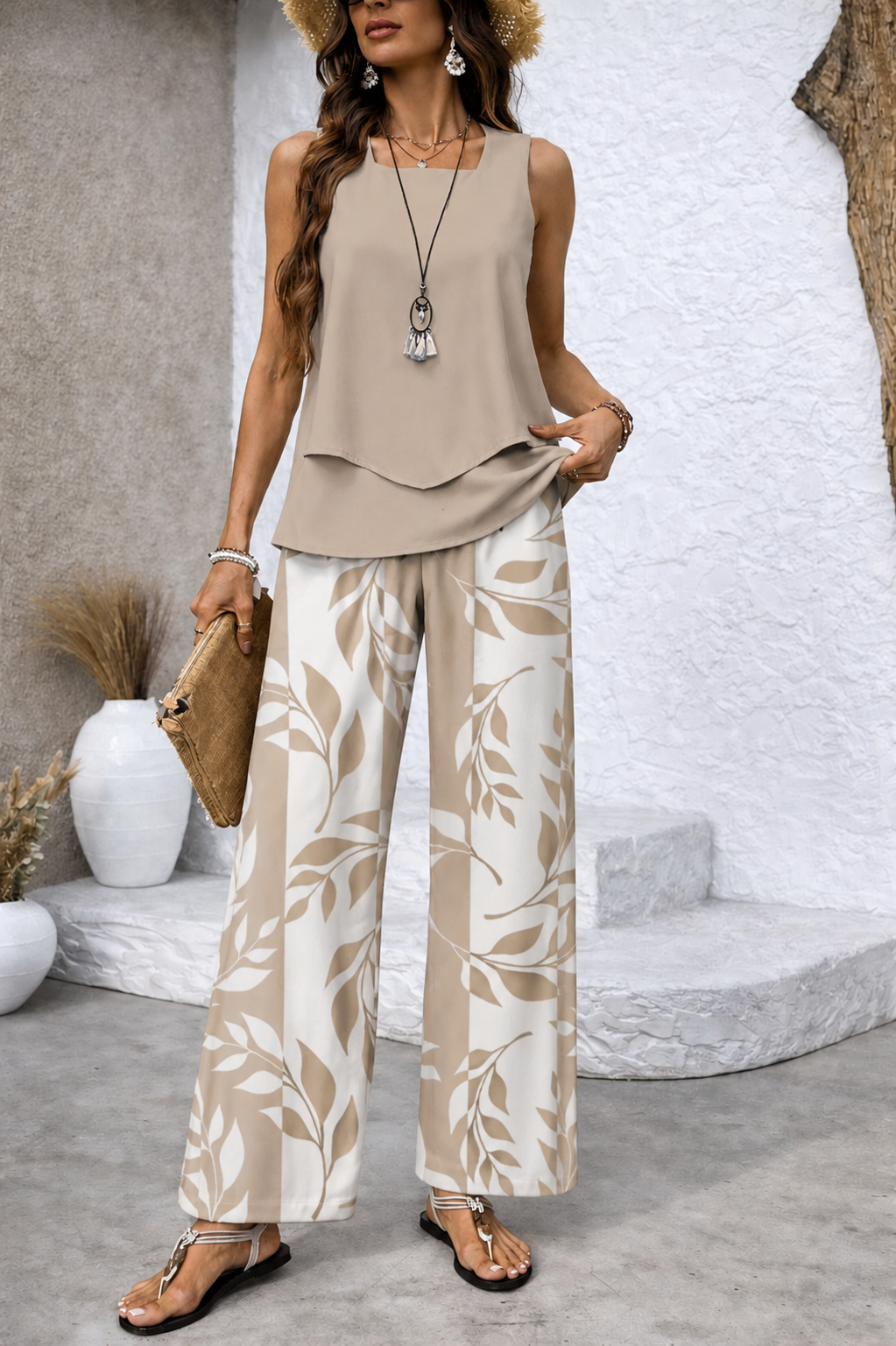 Cynthia - Elegant Leaf Set
