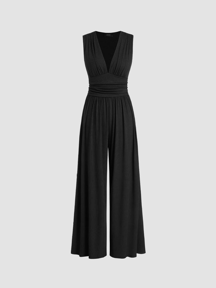 Marcia - Flattering V-Neck Jumpsuit