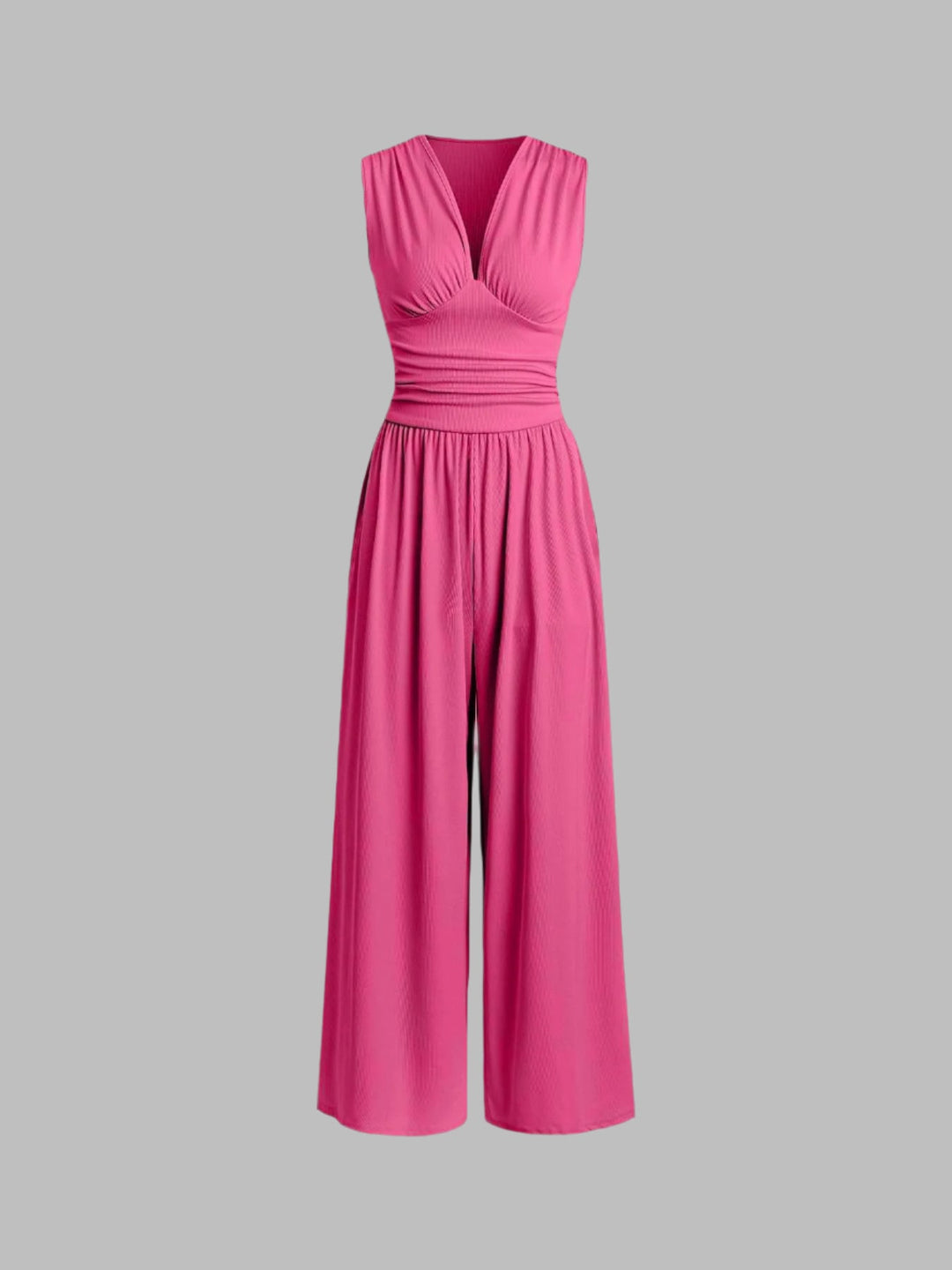 Marcia - Flattering V-Neck Jumpsuit