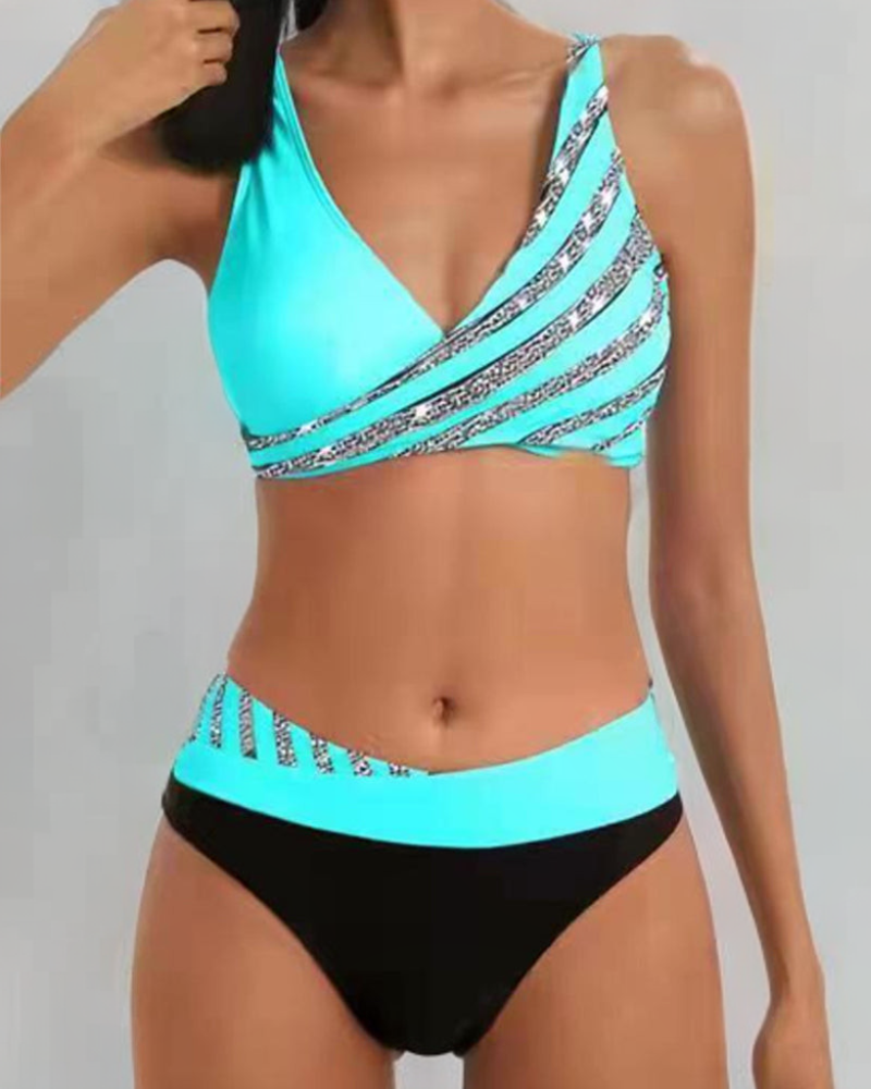 Mona - Flattering Wrap Bikini Set