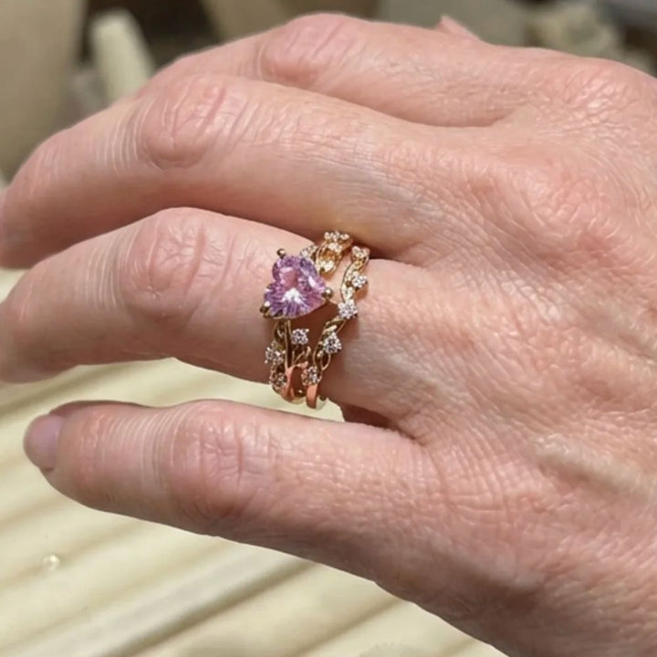 Petalheart Garden Ring Set