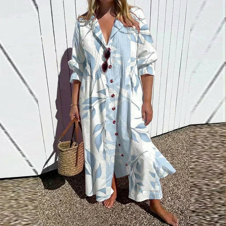 Diane - Effortless Button Maxi Dress