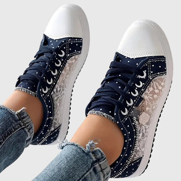 Anna - Floral Casual Sneakers