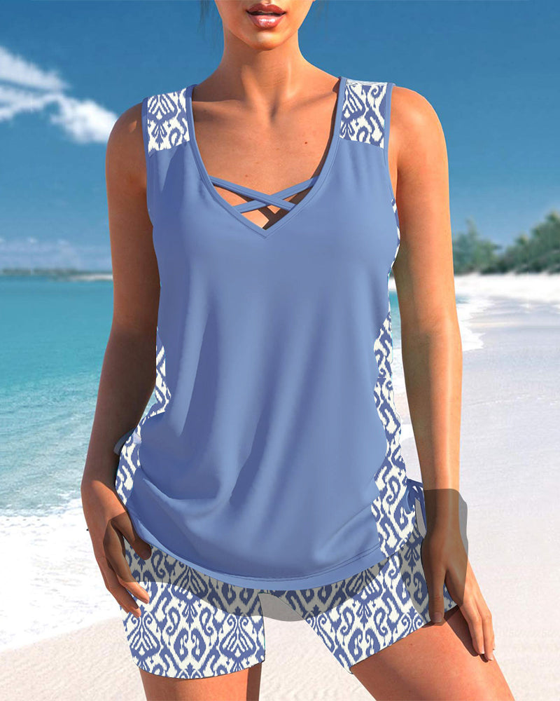 Muriel - Breezy Tankini Shorts
