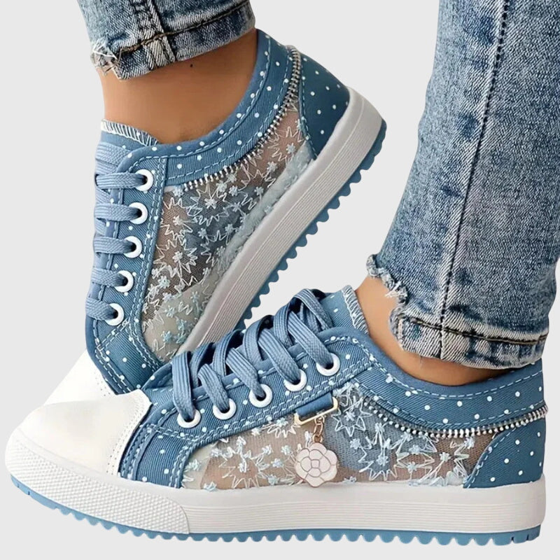 Anna - Floral Casual Sneakers