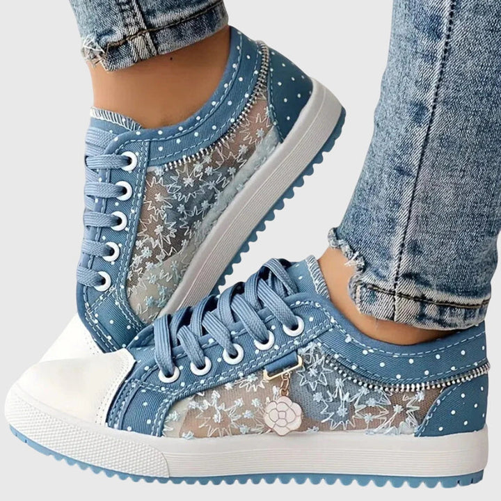 Anna - Floral Casual Sneakers