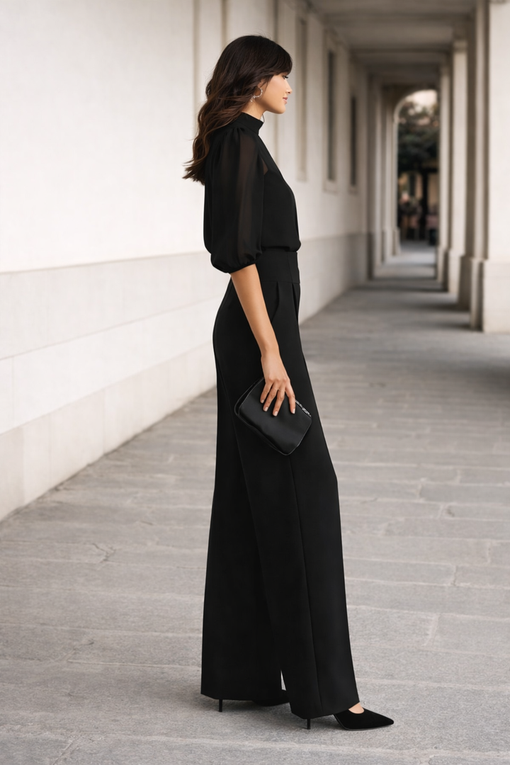 Connie - Elegant Blouse & Pants Set